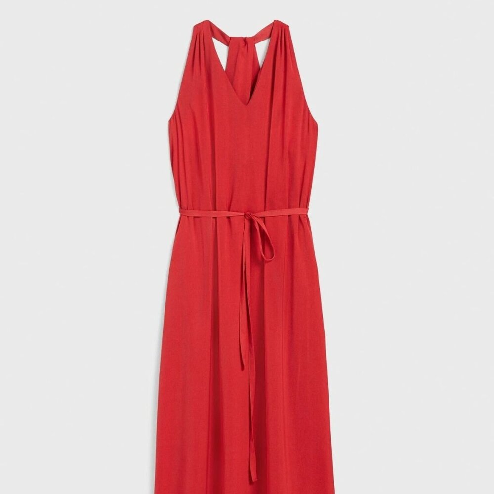 Banana Republic Red Maxi Dress